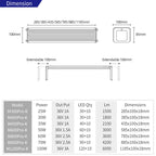WEEKAQUA M Series RGB+UV Full Spectrum Light (Latest Model)