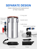 WEEK AQUA Intelligent Stainless Filter