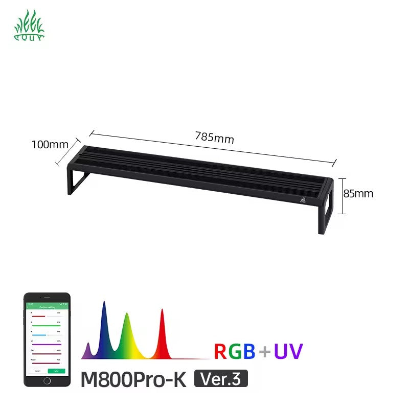 WEEKAQUA M Series RGB+UV Full Spectrum Light (Latest Model)