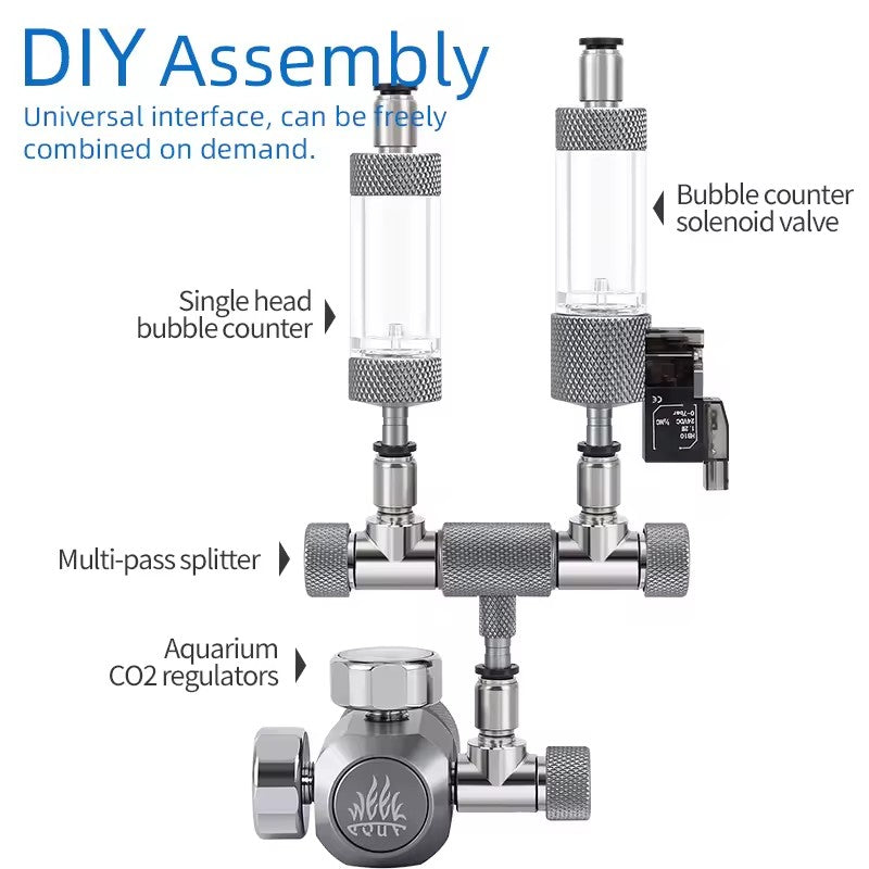 Week Aqua Algae CO2 regulator