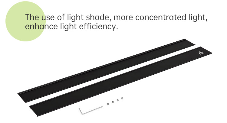 WEEKAQUA L Series Light Shades - Black