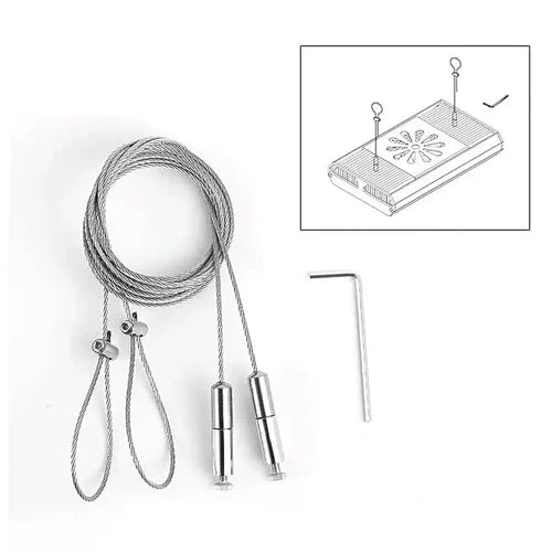WeekAqua L-Series Hanging Rope Kit