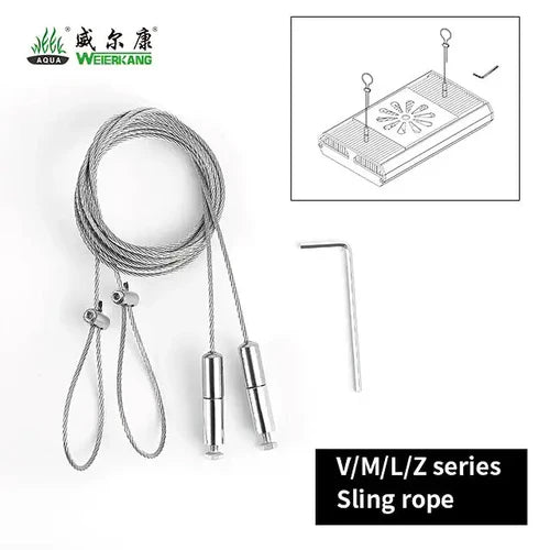 WeekAqua L-Series Hanging Rope Kit