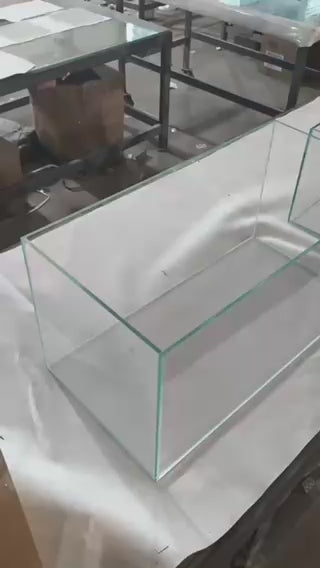 4D Aqua Rimless Ultra Clear Low Iron Aquarium