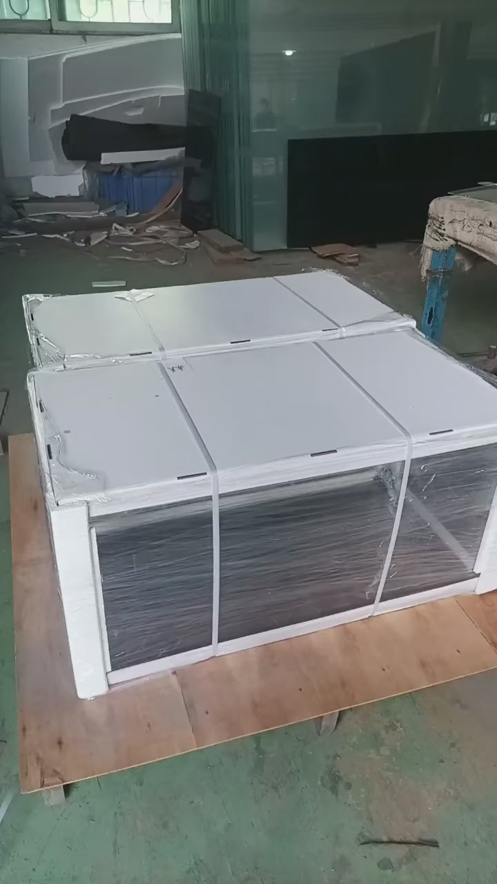 4D Aqua Rimless Ultra Clear Low Iron Aquarium