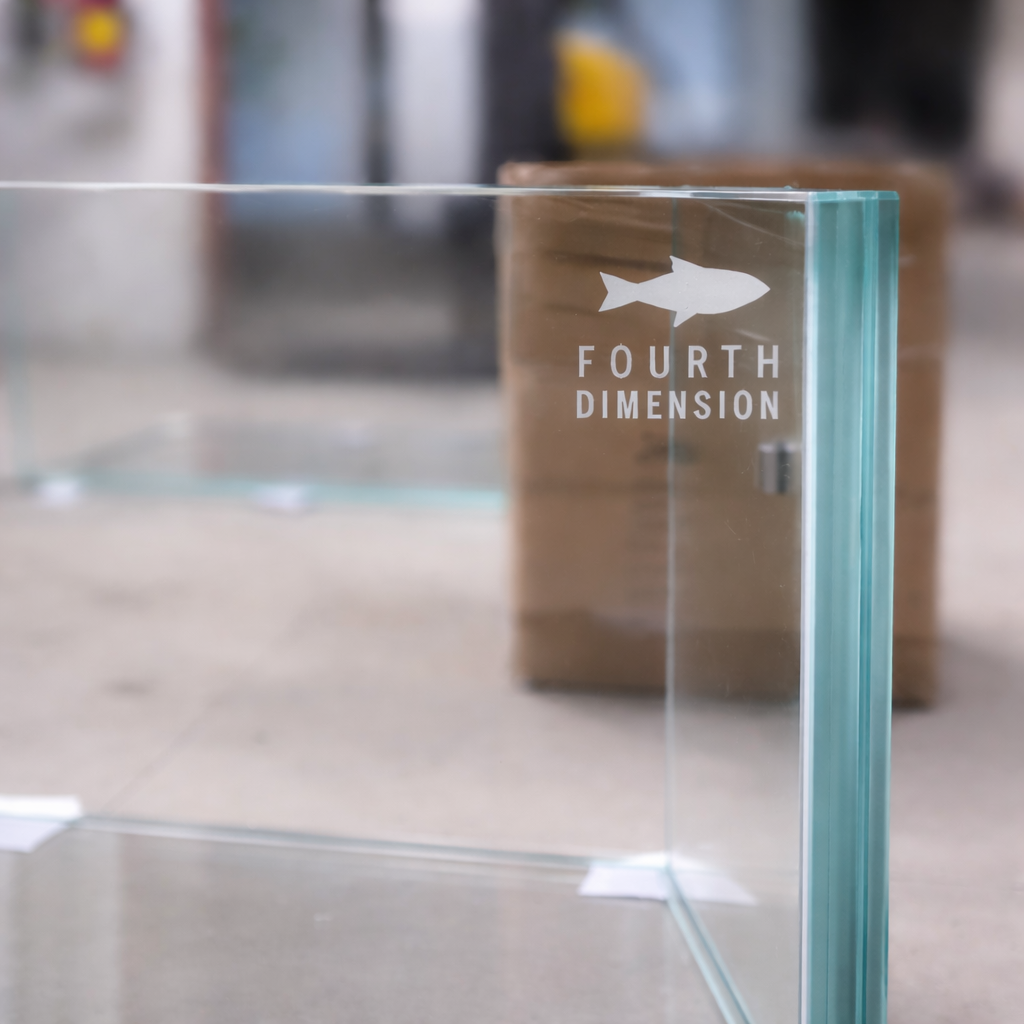 4D Aqua Rimless Ultra Clear Low Iron Aquarium