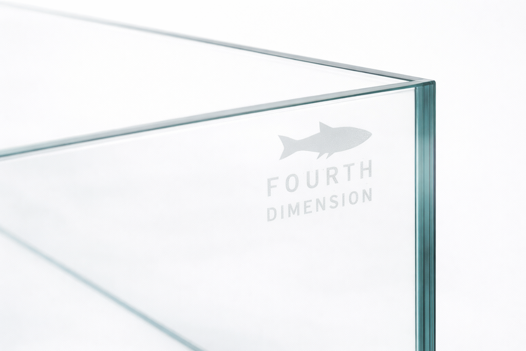 4D Aqua Rimless Ultra Clear Low Iron Aquarium